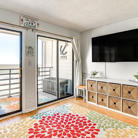 Cozy Beachfront Condo With Wifi, Views And Pool Access Myrtle Beach Esterno foto