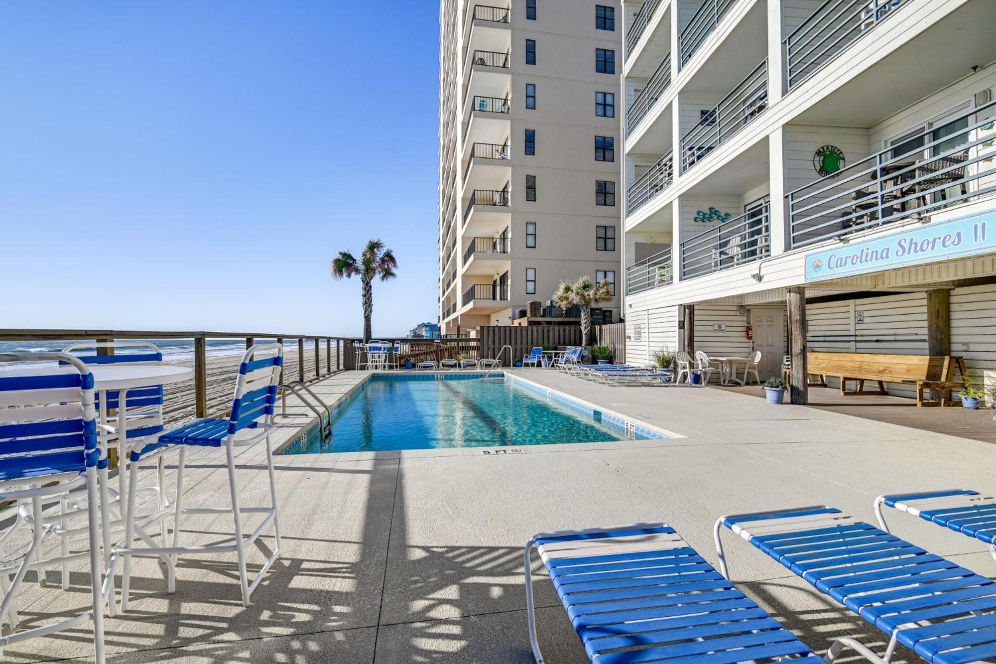 Cozy Beachfront Condo With Wifi, Views And Pool Access Myrtle Beach Esterno foto