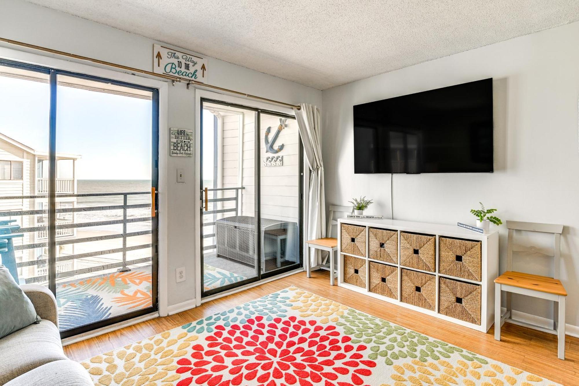 Cozy Beachfront Condo With Wifi, Views And Pool Access Myrtle Beach Esterno foto