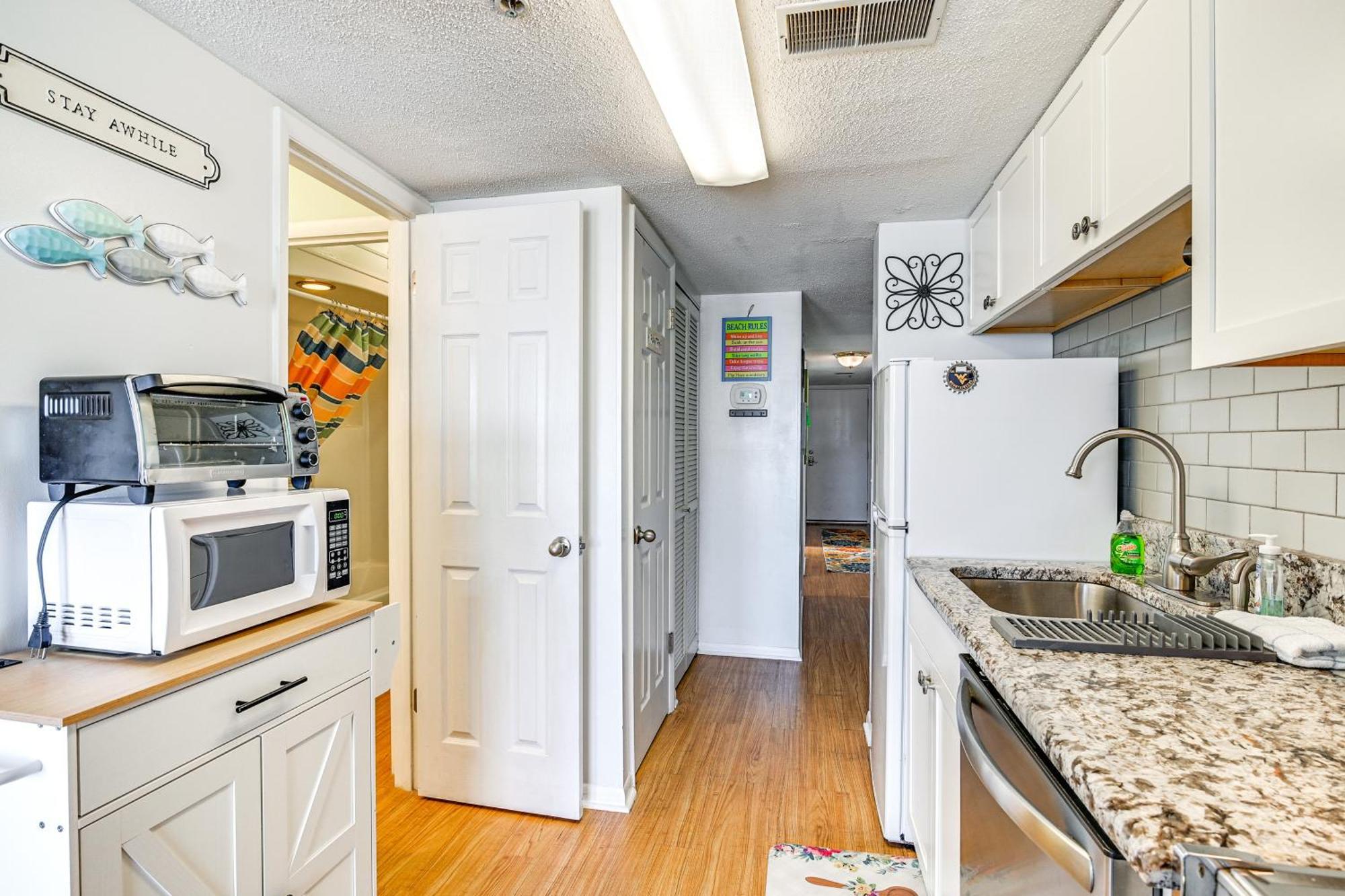 Cozy Beachfront Condo With Wifi, Views And Pool Access Myrtle Beach Esterno foto